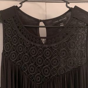 Lane Bryant Crochet Dress with Tie